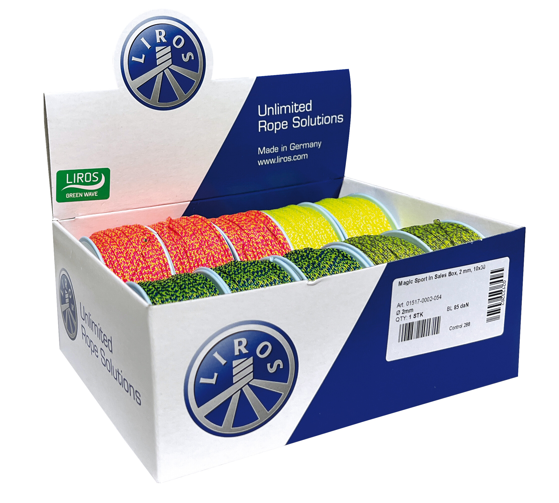 Magic Sport 2mm, Karton m.10 Spulen 30m