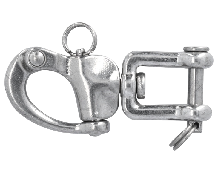 Schnappkarabiner mit Wirbel