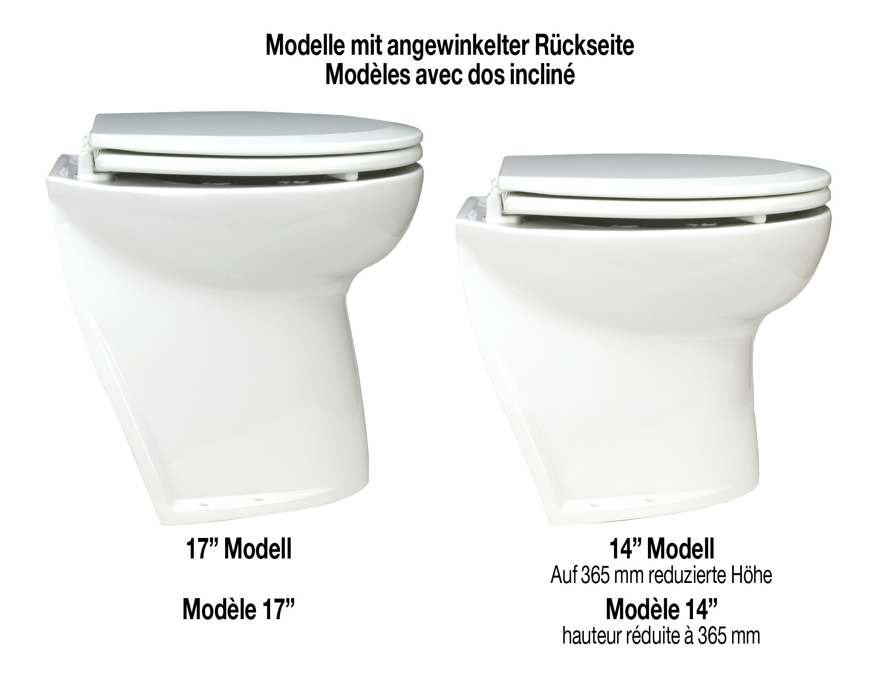 Deluxe Flush-WC schräg