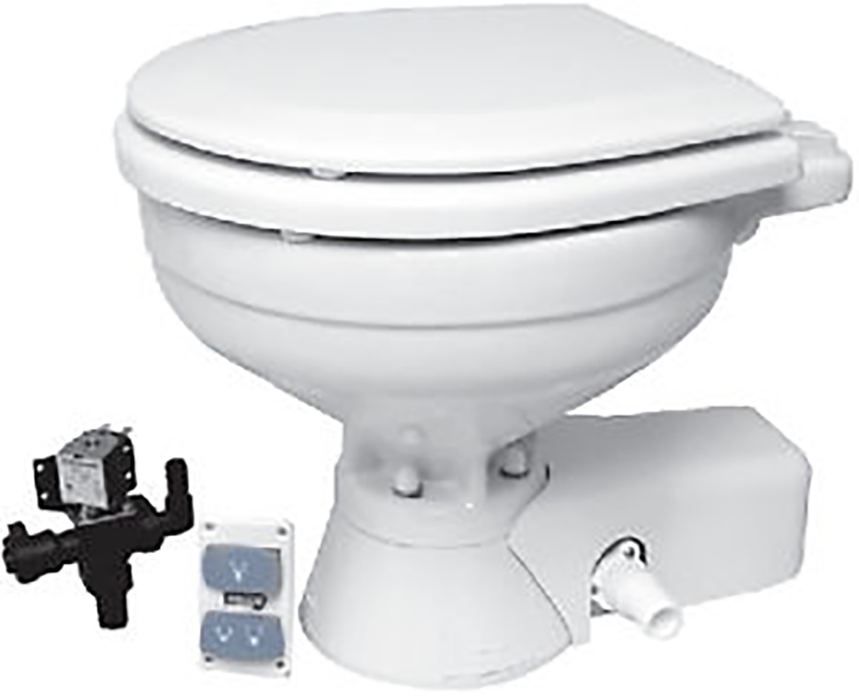 Quietflush-WC Pumpe+Ventil