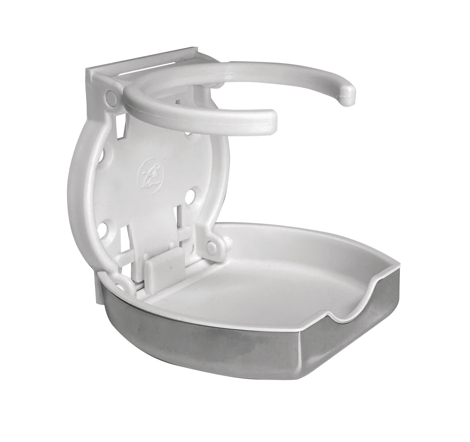 Glashalter m.klappbarem Inox Deckel