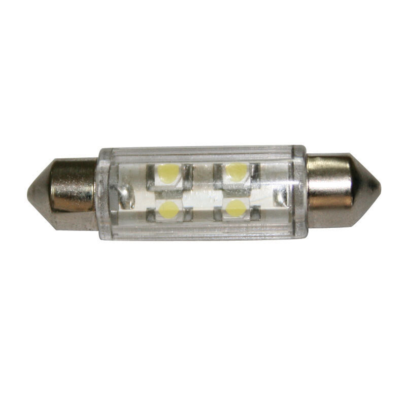 Lalizas 4LED Soffittenlampe 11 x 39 mm, 12V