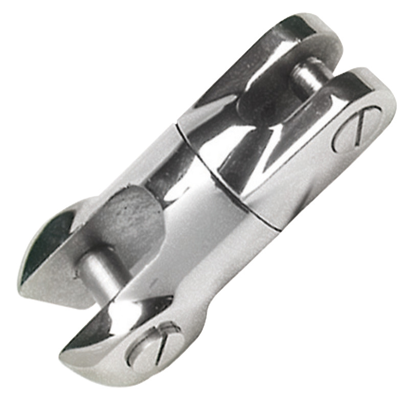 Anker-Ketten-Verbinder Maxi mit Wirbel – Edelstahl AISI 316 für 12-14 mm Ketten