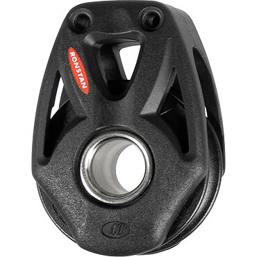 Ronstan Orbit 40 mm Einfach-Webbingblock mit Lashing Snatch Funktion