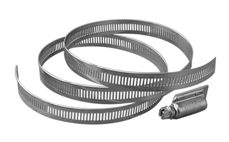 Bridenband 100cm, mit Inox Klemme