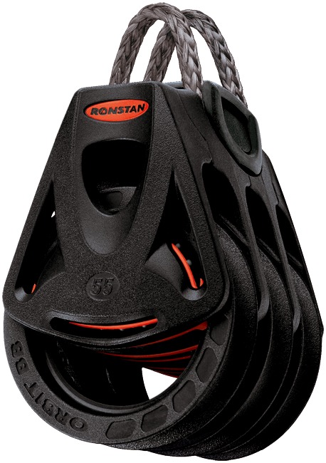 Orbit Block dreifach 55mm m/dyn.Schlaufe