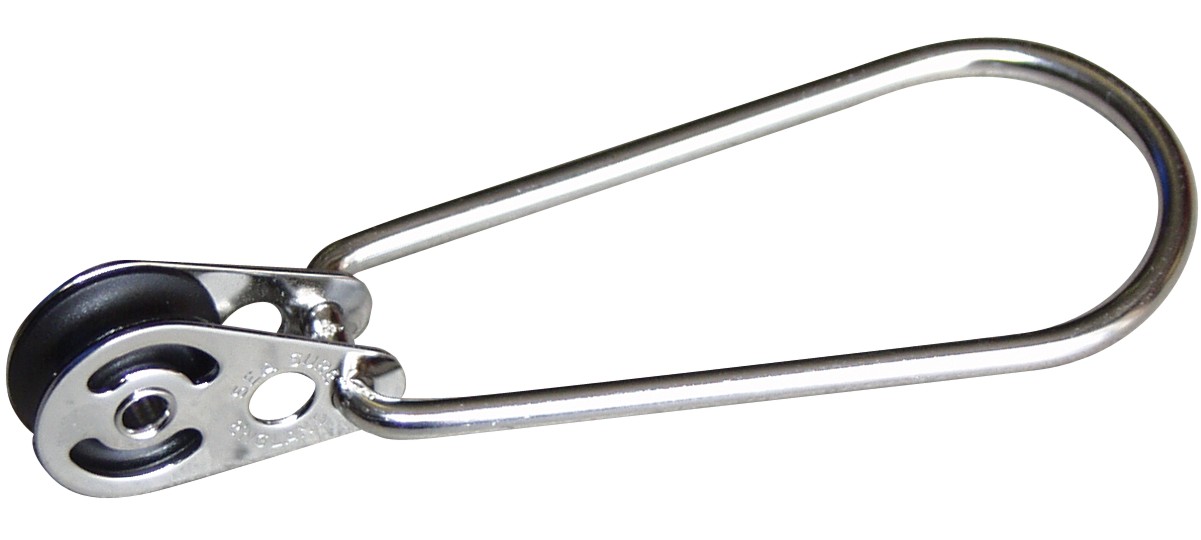 Trapezhaken mit Rolle