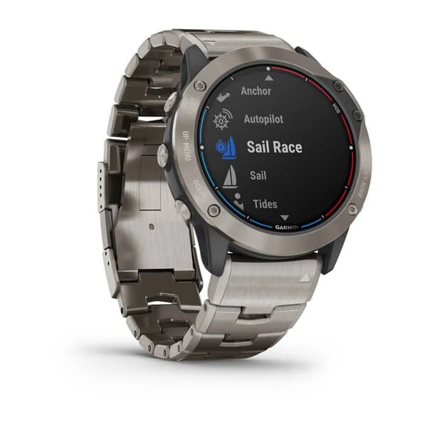 Quatix 6x Solar Titanium with Titan Band