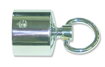 Seilendkappe mit Ring für Handlaufseile