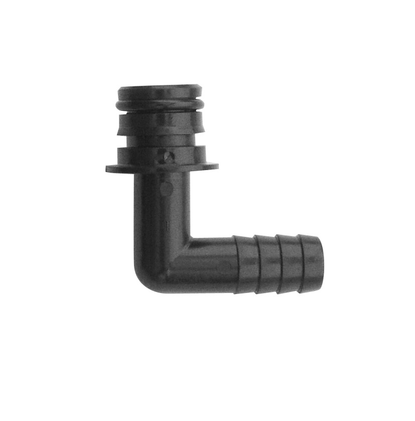 Jabsco Ellbogen-Schlauchanschlüsse 90° Ø 13 mm für PAR MAX Pumpen (Paar)