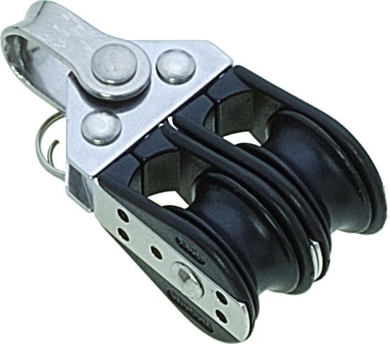 Kugellagerblock 6 mm – Doppelblock für kleine Boote