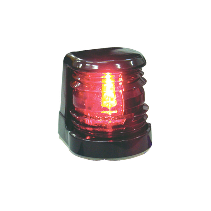 Backbordlicht, 12V, 5W schwarzes Gehäuse