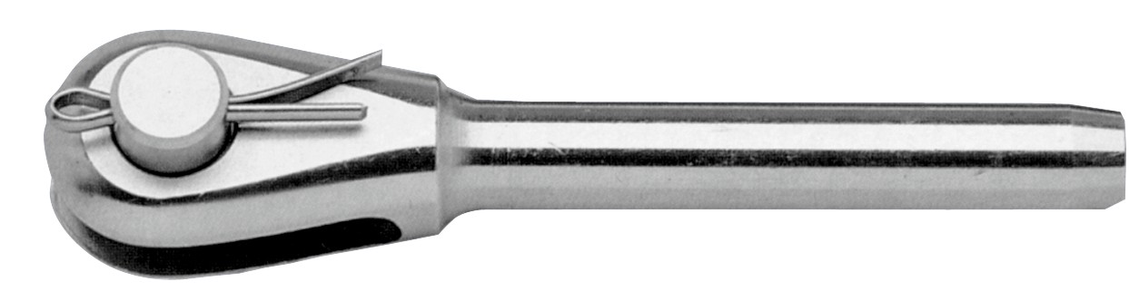 Endstück mit Gabel