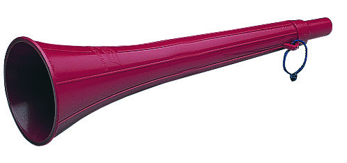 Nebelhorn Kunststoff rot