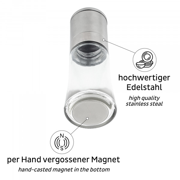silwy Magnet-Gewürzmühlen
