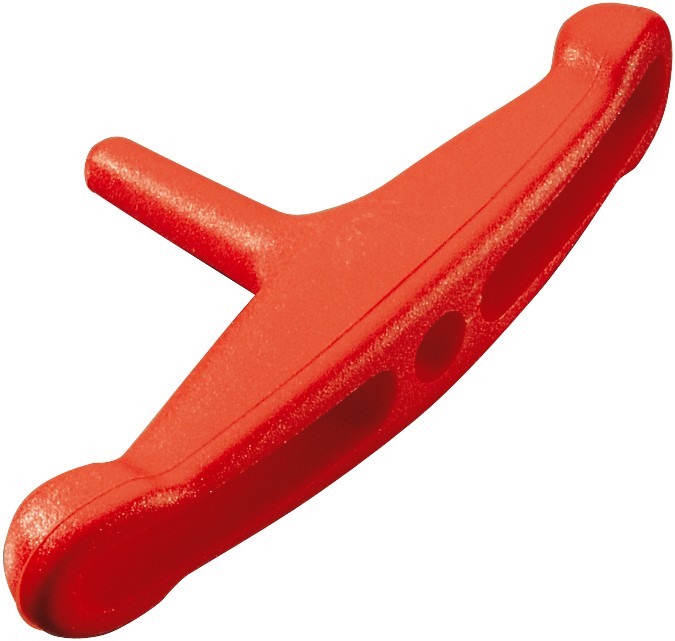 Trapezgriff, Nylon, rot
