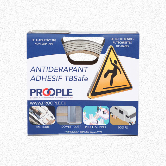 Antiderapant Adhesif, TBSafe, 1.6 mm Selbstklebeband TBS, 1.5 m x 40 mm