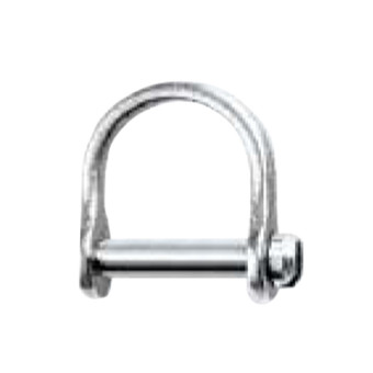 Schäkel breit, 3,2mm, Inox für RF35101