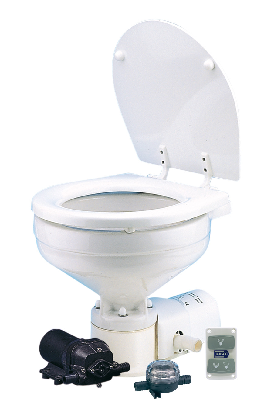 Quietflush-WC mit 2 Pumpen
