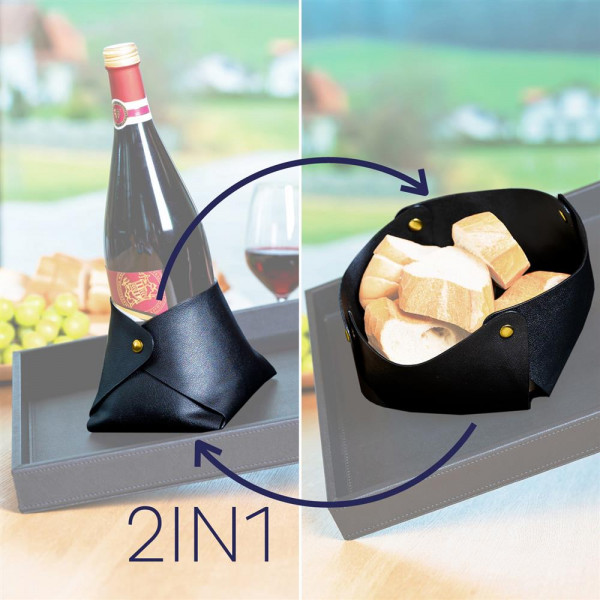 silwy 2IN1 Magnet-Getränkehalter & Brotkorb