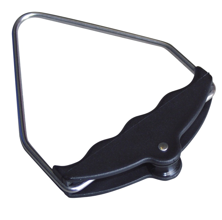 Trapezgriff Nylon/Stahl mit Rolle