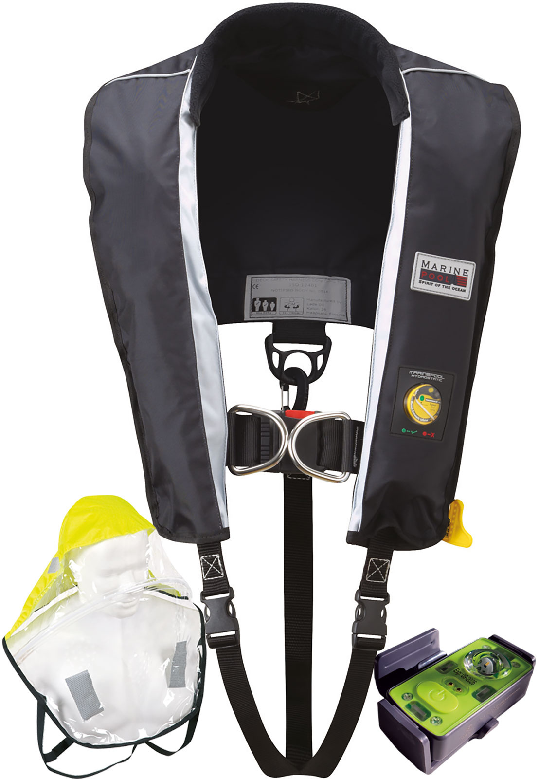 Marinepool Premium 300N Rettungsweste mit Hammar MA1-Auslöser