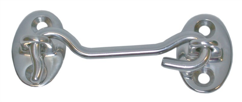 Kabinenhaken, Inox, 90mm