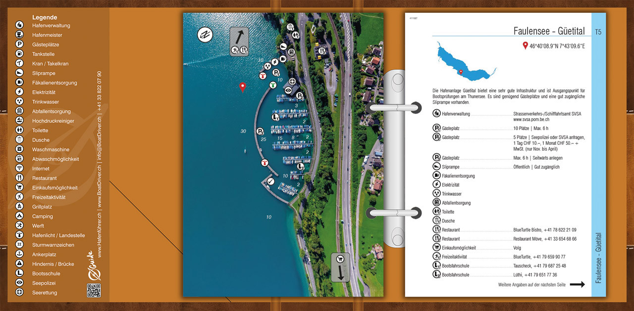 Guide 4, Thunersee, Brienzersee (Ordner Deutsch)