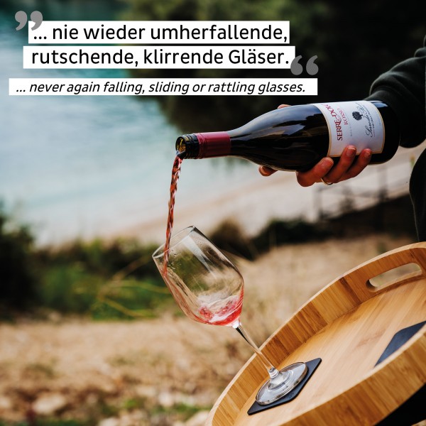 silwy Magnet-Kristallglas Wein 4 dl