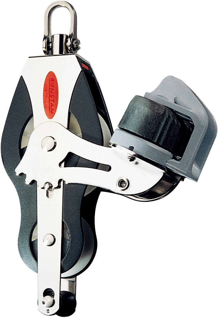 Violinblock 50mm,m. Bügel+ Schotklemme