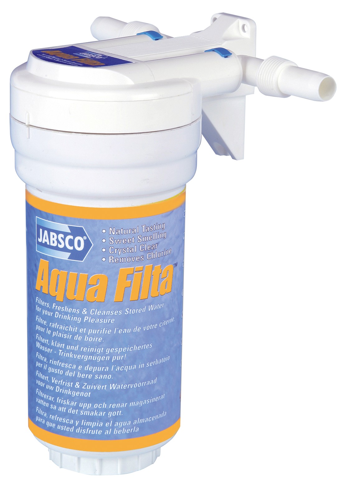 Jabsco Aqua Filta Trinkwasserfilter – Komplettes Filtersystem mit Aktivkohle