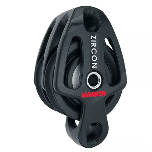 Harken Zircon 57mm Doppelblock mit Hundsfott