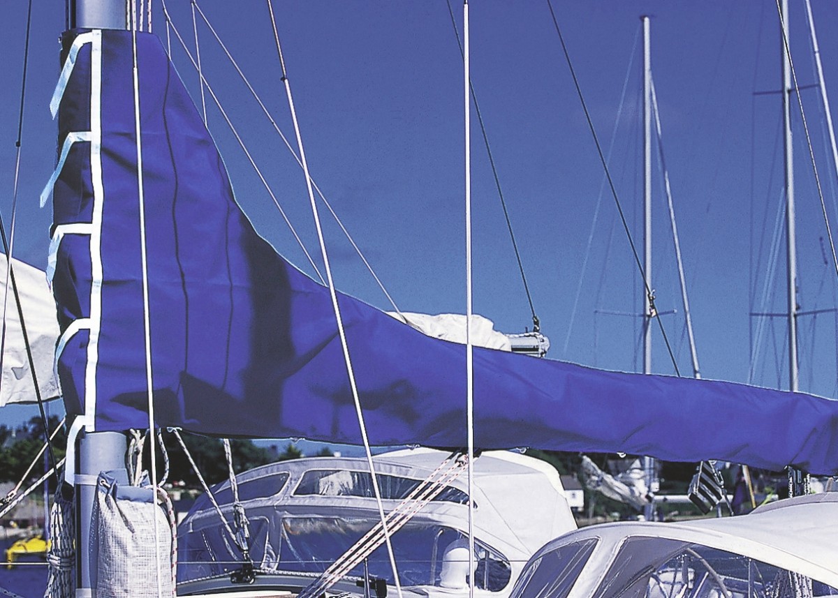 Baumpersenning Dralon blau