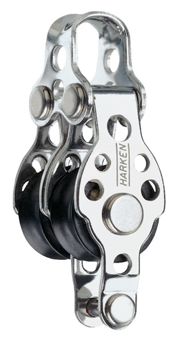 Harken Doppelblock mit Hundsfott 16 mm – Kompakt & Leistungsstark für Hightech-Jollen