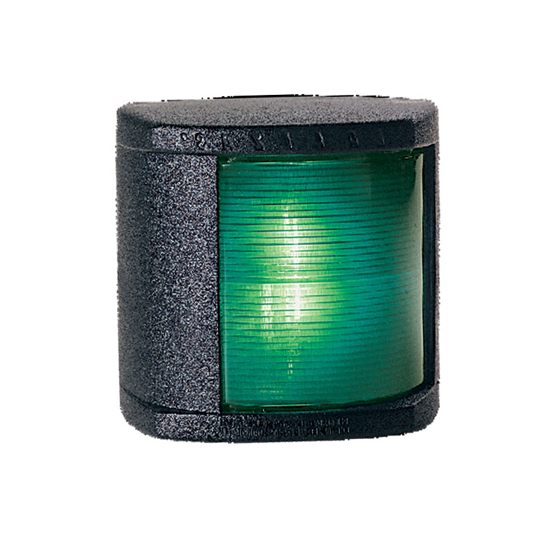 Steuerbordlicht LED 12-24V schwarzes Gehäuse