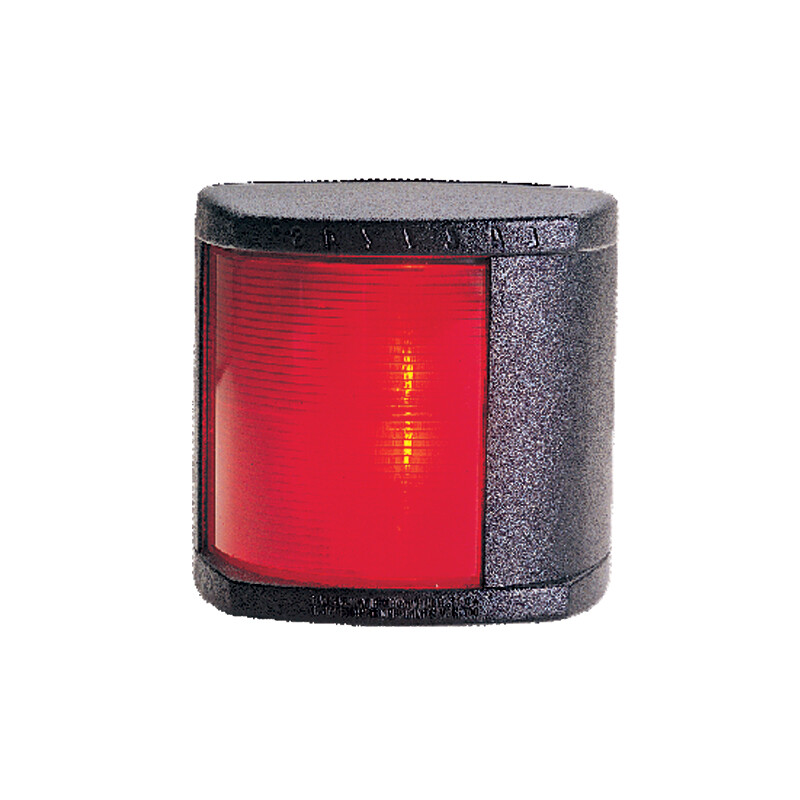 Backbordlicht LED 12-24V schwarzes Gehäuse