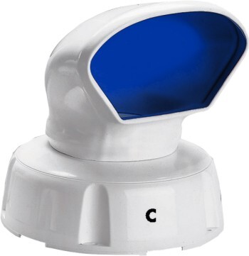 Cool'n Dry Lüfter blau H210mm, Dia 100mm