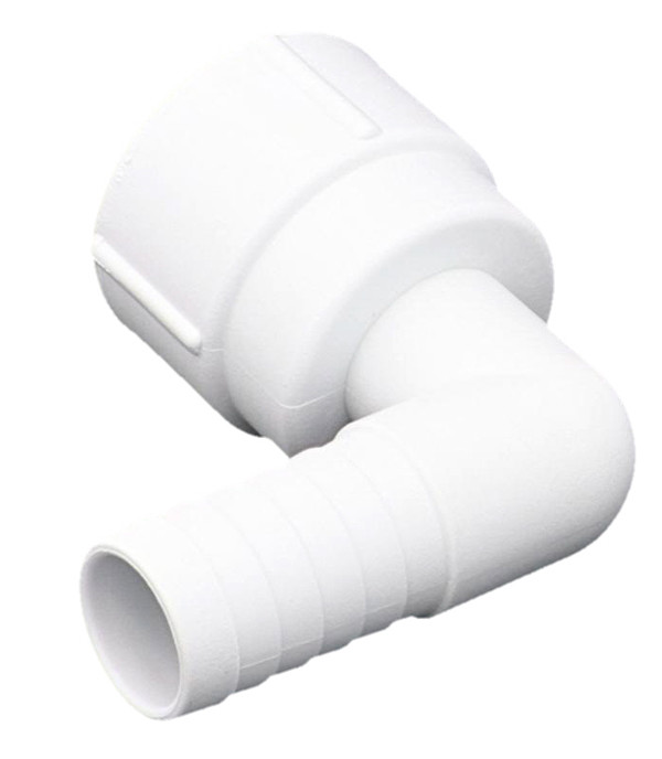 Ellbogen-Ausgang für Rule Tauchbilgen- pumpen, Gewinde 3/4'' und Schlauch 19mm