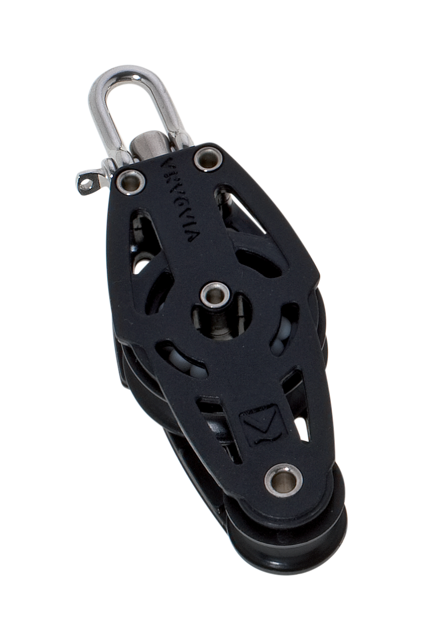 Seilflechter / Viadana Violinblock Kugellager Composite, für Leinen bis 12 mm