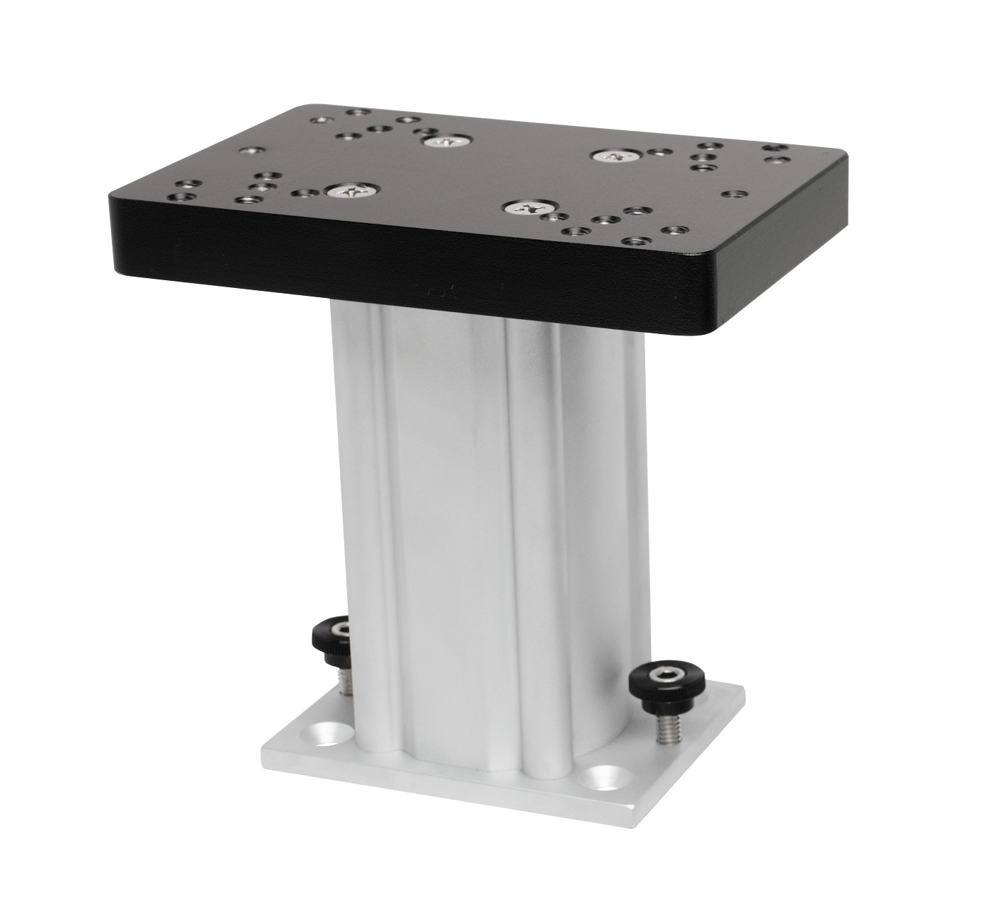 Aluminium fixed base pedestal mount 6