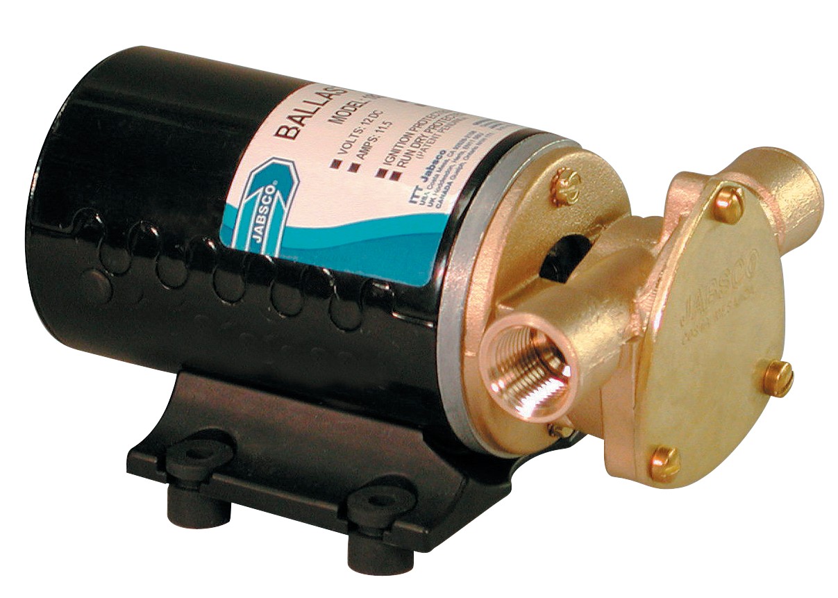 Jabsco Wasserballast-Pumpe 12 V/10 A