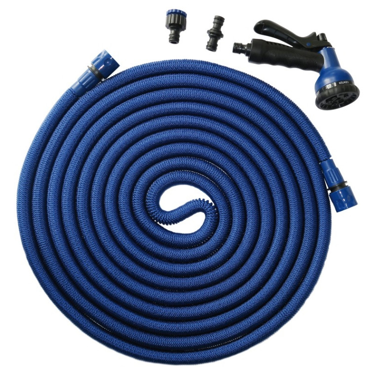 Stretch Schlauch blue mit Spritzpistole