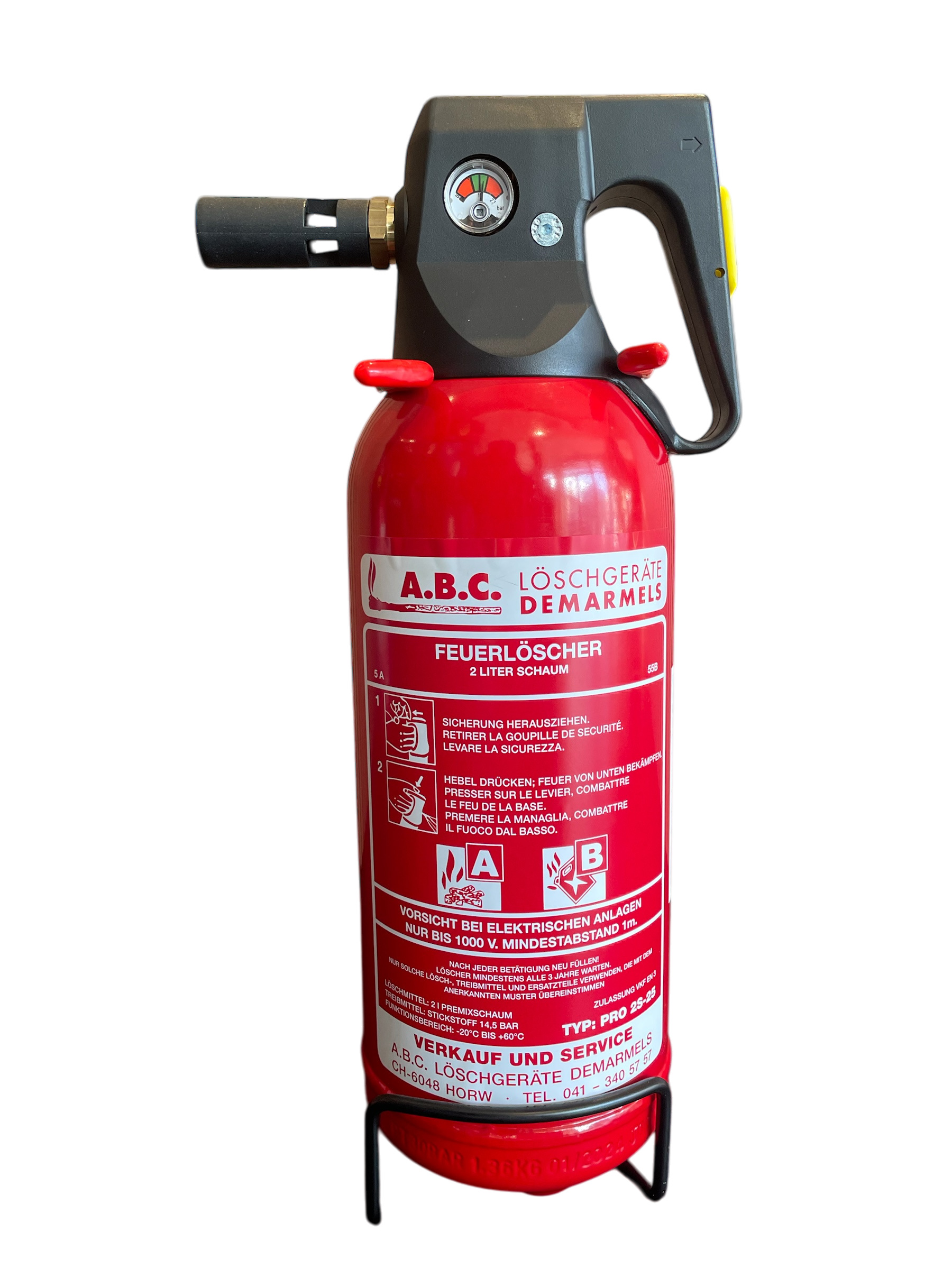 Feuerlöscher AB-Schaum 2 Liter