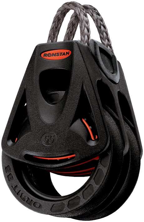 Orbit Block dopplet 55mm m/Dyne.Schlaufe