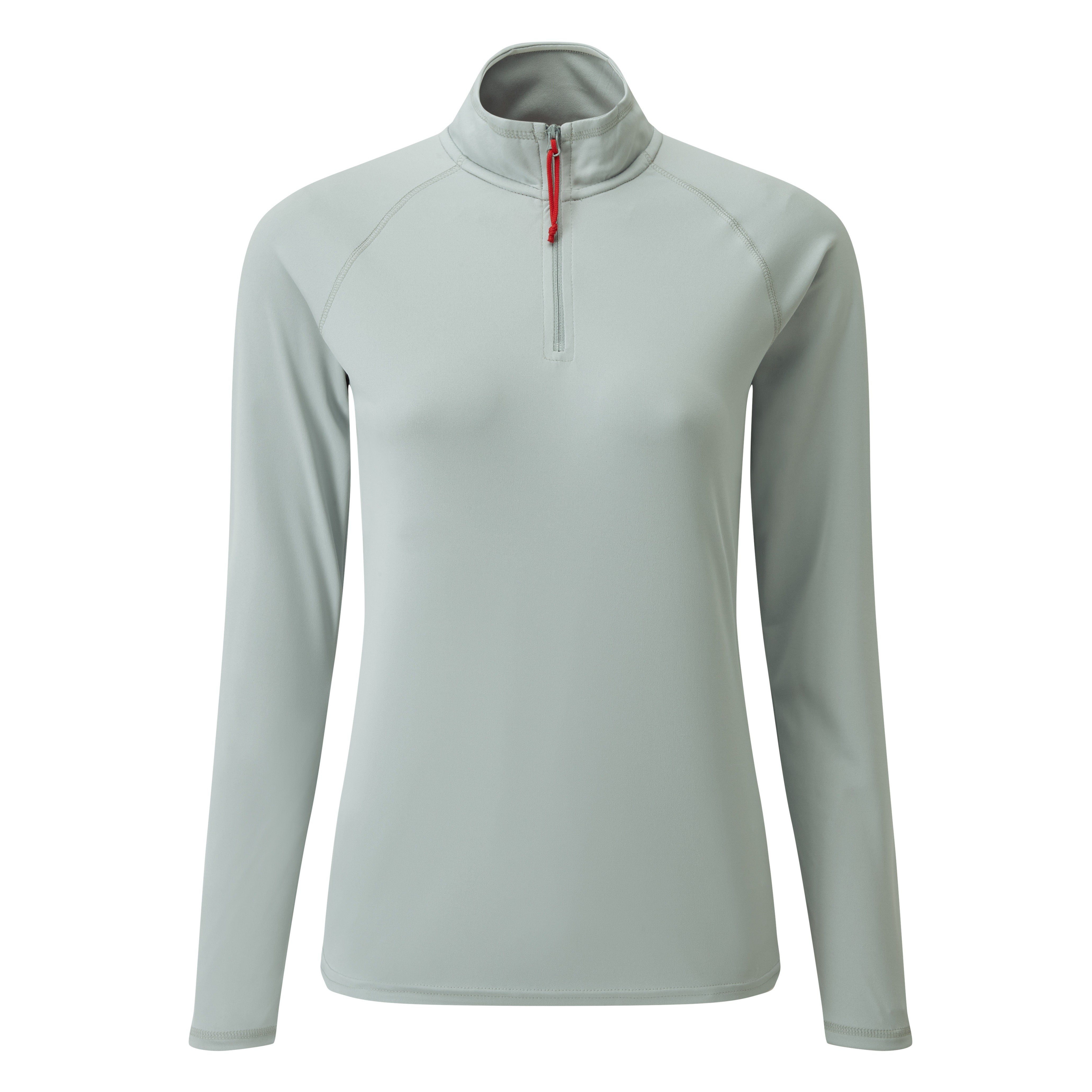 UV Tec L/S Zip Tee, Damen