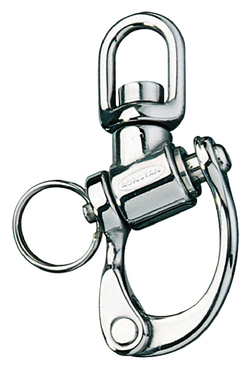Karabiner mit doppel Wirbelauge