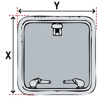 Lewmar Low Profile Luken