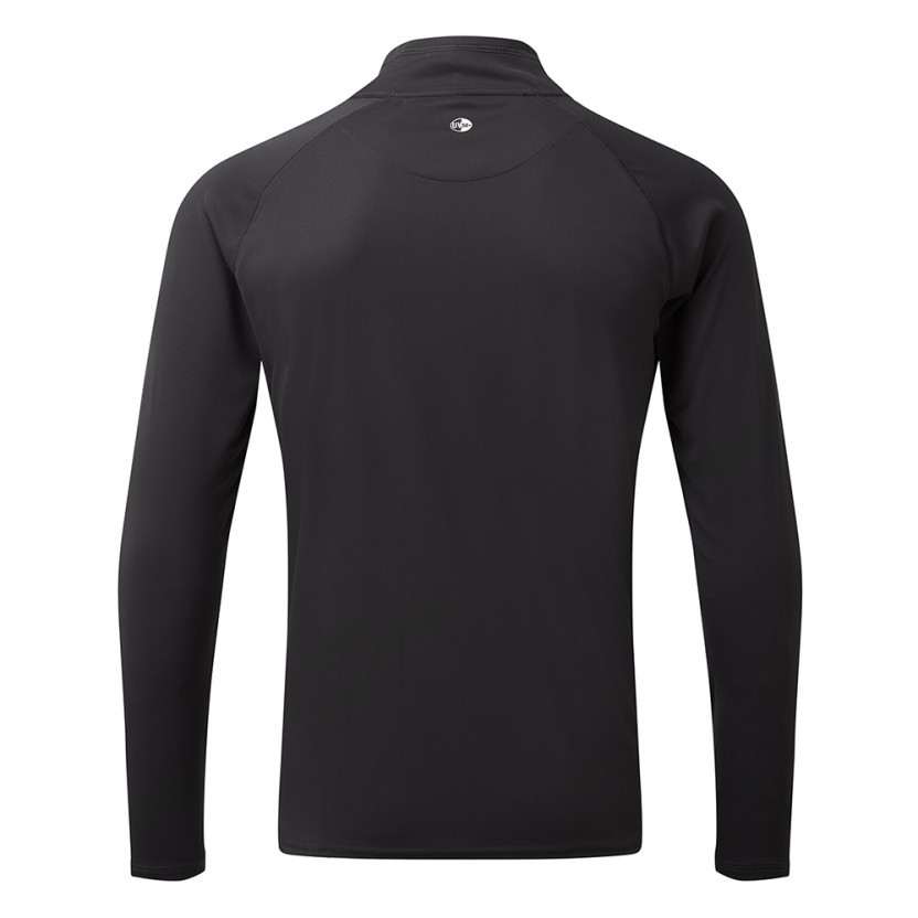 UV Tec L/S Zip Tee, Herren